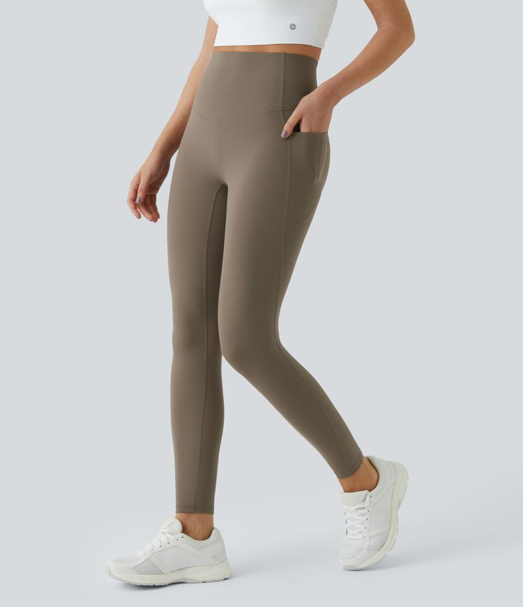 Léa™ | Legging taille haute gainante avec poches